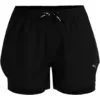Image de Puma Ultraweave 2in1 4in Short De Running Femmes-Noir, Taille XS