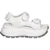 Image de Sandales compensées femme Buffalo Manhatten Blanc 39 1602368