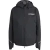 Image de adidas Terrex XPR Light Rain Veste Running Femmes-Noir, Taille XL