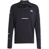 Image de adidas adi365 Warm Half-Zip Maillot de course Hommes-noir, Taille XXL