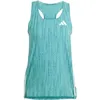 Image de adidas Adizero Singlet Maillot De Course Femmes-Turquoise,Vert Foncé, Taille XS