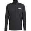 Image de adidas Terrex XPR Half-Zip Maillot De Course Hommes-Noir, Taille XXL