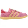 Image de Basket Fille En Textile Style Tennis Velcro Rose Pink