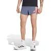 Image de adidas adizero Gel 3in Short de running Hommes - gris, corail, Taille XL