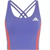 Image de Maillot crop femme adidas Adizero Archive Bleu L KH2315