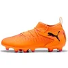 Image de Chaussures de football enfant Puma Future 8 Match FG/AG Orange 35 108614-03