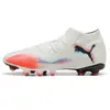 Image de Chaussures de football Puma Future 8 Pro FG/AG Blanc 41 108588-01