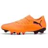 Image de Chaussures de football Puma Future 8 Match Low FG/AG Orange 46 108599-03