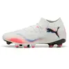 Image de Chaussures de football Puma Future 8 Match FG/AG Blanc 42,5 108593-01