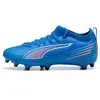 Image de Chaussures de football enfant Puma Ultra 6 Match FG/AG Bleu 34 108515-01