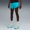 Image de Puma Raceday Ultraweave 3in Split Short De Running Hommes-Bleu, Taille XL