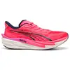 Image de Puma Deviate Nitro 4 HYROX Chaussure de running sans stabilisateurs Hommes-blanc, violet, Taille 43