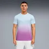 Image de Puma HYROX Graphic Maillot de course Hommes - bleu clair, lilas, Taille XXL