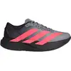 Image de adidas adizero Evo SL Chaussure de compétition Femmes - gris foncé, rouge, Taille 38