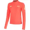 Image de adidas BMW Berlin Maillot de course Femmes - corail, jaune, Taille L