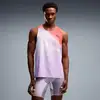Image de Puma Lightspeed Ultraweave Graphic Maillot de course Hommes - gris clair, orange, Taille L