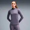Image de Puma Velocity Cloudspun 1/4 Zip Maillot de course Femmes - gris, Taille S