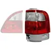 Image de HELLA 9EL 964 484-011 Feu arrière droit, sans porte-lampe, Partie extérieure, W5W