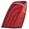 Image de HELLA 2SD 010 234-091 Feu arrière gauche, avec porte-lampe, Partie extérieure, LED