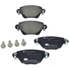 Image de HELLA 8DB 355 009-081 Jeu de plaquettes de frein non préparé pour l'indicateur d'usure, avec vis d'étrier de frein