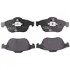 Image de HELLA 8DB 355 009-101 Jeu de plaquettes de frein non préparé pour l'indicateur d'usure, avec accessoires