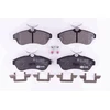 Image de HELLA 8DB 355 009-321 Jeu de plaquettes de frein non préparé pour l'indicateur d'usure, avec vis d'étrier de frein, avec accessoires