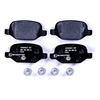 Image de HELLA 8DB 355 009-361 Jeu de plaquettes de frein non préparé pour l'indicateur d'usure, avec vis d'étrier de frein, avec accessoires