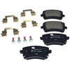 Image de HELLA 8DB 355 010-971 Jeu de plaquettes de frein non préparé pour l'indicateur d'usure, avec vis d'étrier de frein, avec accessoires