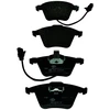 Image de HELLA 8DB 355 011-711 Jeu de plaquettes de frein avec contact du palpeur d'usure intégré