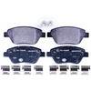 Image de HELLA 8DB 355 011-871 Jeu de plaquettes de frein non préparé pour l'indicateur d'usure, avec vis d'étrier de frein, avec accessoires