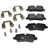 Image de HELLA 8DB 355 011-981 Jeu de plaquettes de frein préparé pour l'indicateur d'usure, avec accessoires