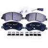 Image de HELLA 8DB 355 012-761 Jeu de plaquettes de frein contact de signal d'usure inclus, avec vis d'étrier de frein, avec accessoires