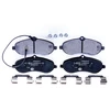 Image de HELLA 8DB 355 013-411 Jeu de plaquettes de frein avec contact du palpeur d'usure intégré, avec vis d'étrier de frein, avec accessoires