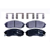 Image de HELLA 8DB 355 013-541 Jeu de plaquettes de frein avec indicateur d'usure, avec accessoires
