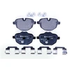 Image de HELLA 8DB 355 013-921 Jeu de plaquettes de frein préparé pour l'indicateur d'usure, avec vis d'étrier de frein, avec accessoires