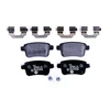 Image de HELLA 8DB 355 013-971 Jeu de plaquettes de frein non préparé pour l'indicateur d'usure, avec vis d'étrier de frein, avec accessoires