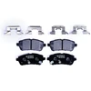Image de HELLA 8DB 355 014-001 Jeu de plaquettes de frein avec indicateur d'usure, avec accessoires