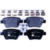 Image de HELLA 8DB 355 014-021 Jeu de plaquettes de frein non préparé pour l'indicateur d'usure, avec vis d'étrier de frein, avec accessoires