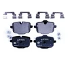 Image de HELLA 8DB 355 014-361 Jeu de plaquettes de frein préparé pour l'indicateur d'usure, avec vis d'étrier de frein, avec accessoires