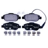 Image de HELLA 8DB 355 014-471 Jeu de plaquettes de frein contact de signal d'usure inclus, avec accessoires