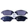 Image de HELLA 8DB 355 014-551 Jeu de plaquettes de frein non préparé pour l'indicateur d'usure, avec vis d'étrier de frein, avec accessoires