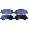 Image de HELLA 8DB 355 015-401 Jeu de plaquettes de frein non préparé pour l'indicateur d'usure, avec vis d'étrier de frein, avec accessoires