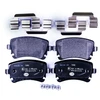 Image de HELLA 8DB 355 015-951 Jeu de plaquettes de frein non préparé pour l'indicateur d'usure, avec vis d'étrier de frein, avec accessoires