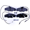 Image de HELLA 8DB 355 018-201 Jeu de plaquettes de frein avec contact du palpeur d'usure intégré, avec vis d'étrier de frein, avec accessoires