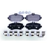 Image de HELLA 8DB 355 018-311 Jeu de plaquettes de frein préparé pour l'indicateur d'usure, avec vis d'étrier de frein, avec accessoires