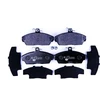 Image de HELLA 8DB 355 018-431 Jeu de plaquettes de frein non préparé pour l'indicateur d'usure, avec vis d'étrier de frein, avec accessoires
