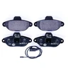 Image de HELLA 8DB 355 019-151 Jeu de plaquettes de frein contact de signal d'usure inclus, avec accessoires