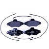 Image de HELLA 8DB 355 019-201 Jeu de plaquettes de frein contact de signal d'usure inclus