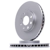 Image de HELLA 8DD 355 106-051 Disque de frein ventilé de l'intérieur, revêtu, sans boulon de fix° de roue