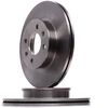 Image de HELLA 8DD 355 112-471 Disque de frein ventilé de l'intérieur, sans boulon de fix° de roue